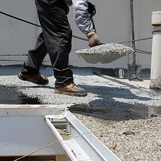 BUILT-UP – ASPHALT & GRAVEL ROOFING SYSTEMS