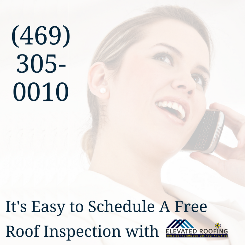 Its Easy to Schedule A Free Roof Inspection with Elevated Roofing